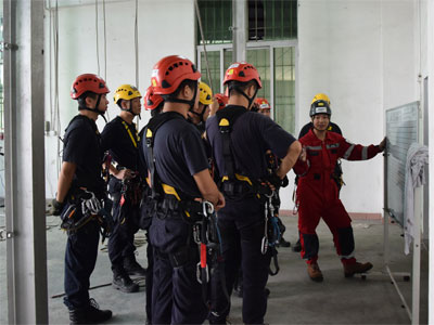 特警繩索技術及救援課程